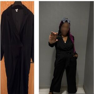 a new day Elegant Black Jumpsuit